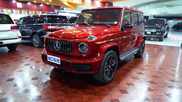 20款奔驰G63实拍介绍，魅力中国红，霸气十足！