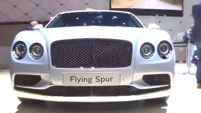 车展实拍全新宾利飞驰，这车才是土豪的座驾