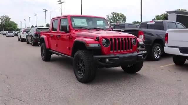 2020款吉普角斗士Rubicon版到店实拍，土豪出去浪的新玩具！