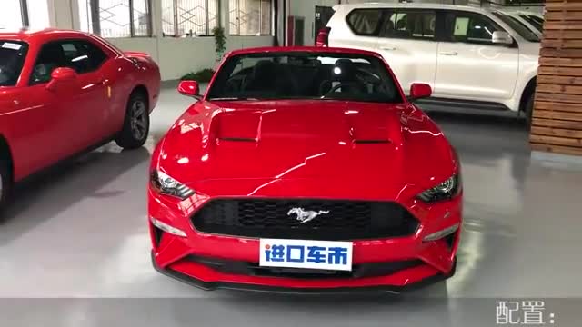 美式纯正轿跑车福特Mustang高清实拍