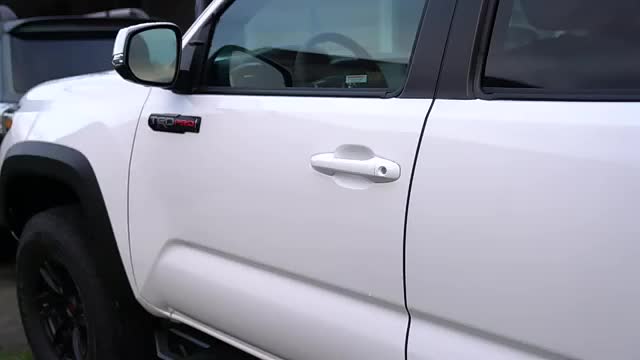 车身展示，全新丰田TacomaTRDPro展