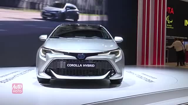 车展实拍2020款丰田卡罗拉，这车改款后更帅气了