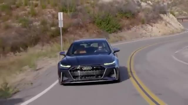 2020款奥迪RS6Avant，性能旅行车