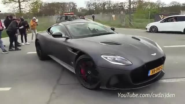 海外跑车展示直线加速欣赏