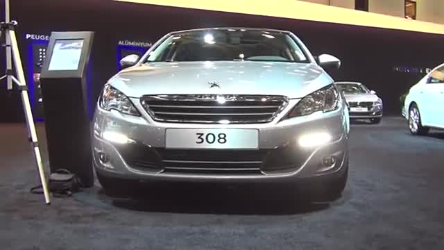 车展实拍全新标致308，大家看新款和老款有什么差别