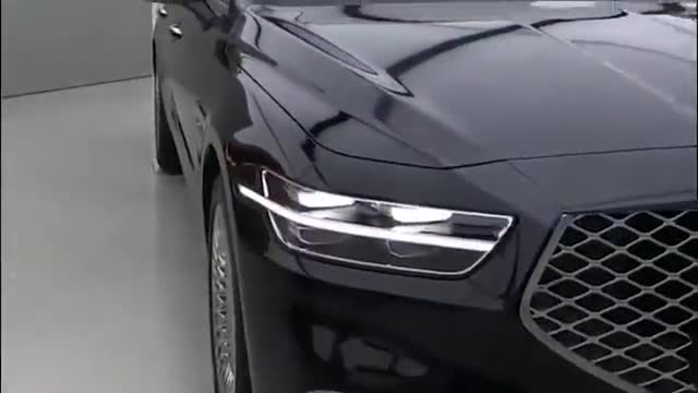 新车展示，2020款现代捷恩斯G90实拍，坐进后排我放弃了奥迪A6L