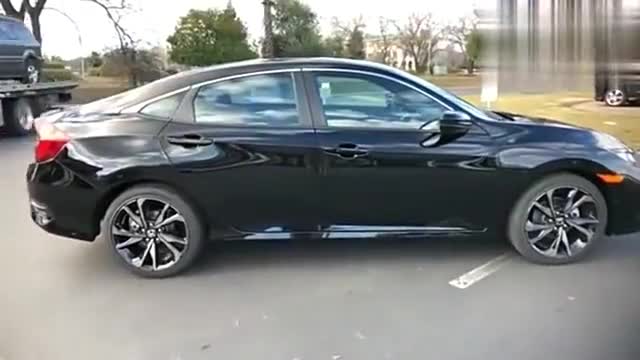 2019款本田思域Sport，外观内饰实拍展示