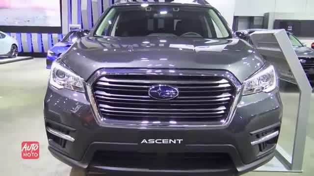 2019款斯巴鲁Ascent大七座SUV亮相海外车展，你喜欢这台车吗？