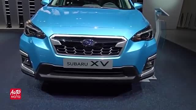 车展实拍全新斯巴鲁e-boxer细节，土豪们喜欢这台车吗？