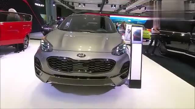 车展实拍起亚全新“狮跑”,变化