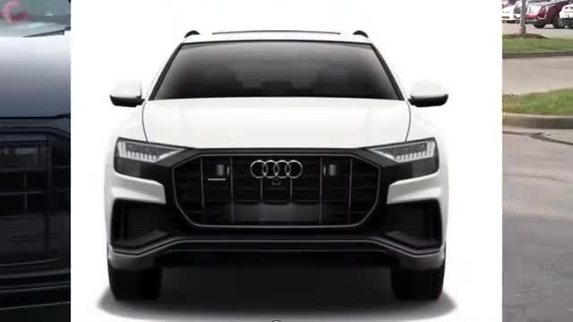 奥迪Q8的前脸造型比较别致，令你