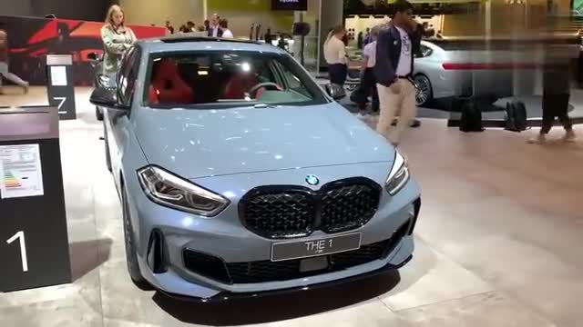 车展实拍2020款宝马1系M135i，看完外