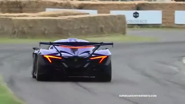 海外现场实拍跑车加速性能声浪