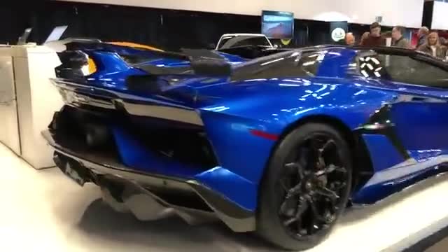 顶级超跑实拍展示，兰博基尼Avent