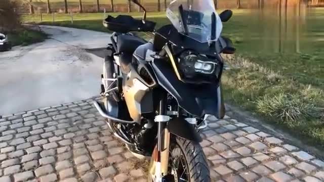 摩友实拍新款宝马R1250GS真大气啊