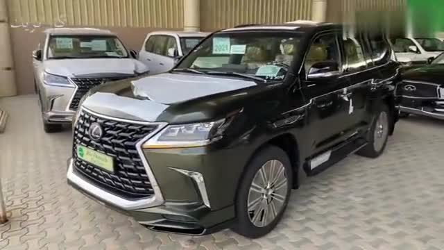 高清实拍2021款雷克萨斯LX570，太漂亮了！