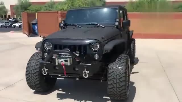 实拍吉普牧马人Rubicon定制版，太