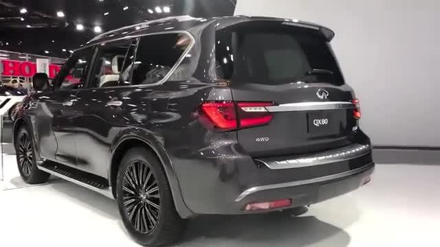 2020款英菲尼迪QX80，威武挺拔的外