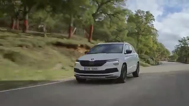 外国驾驶展示，全新一代斯柯达K