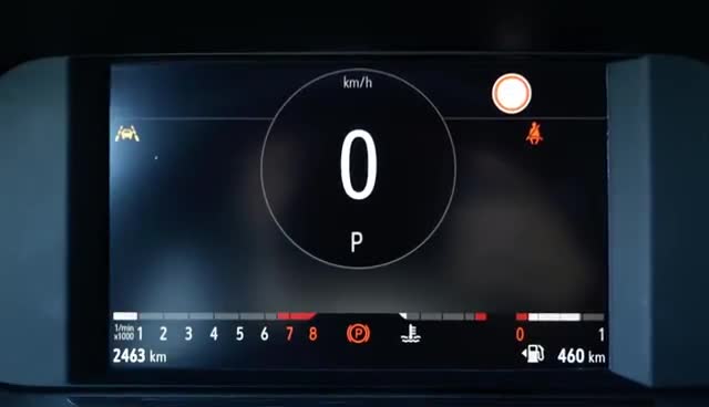 仪表盘展示，全新欧宝CorsaGS-Line