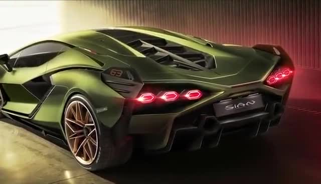 兰博基尼Sian官图展示