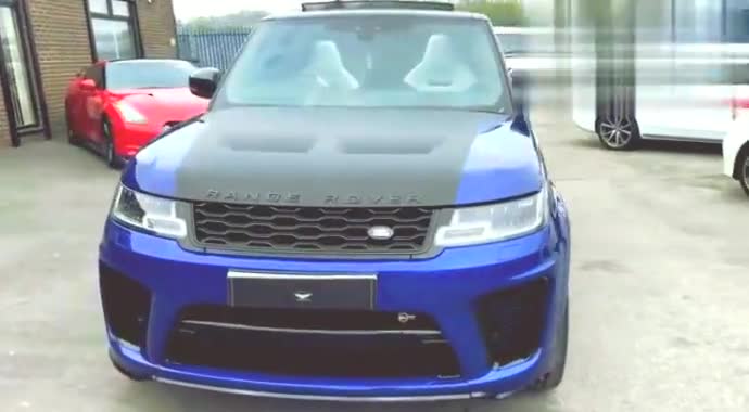 霸气高性能豪华硬派SUV，路虎揽胜运动版SVR实拍欣赏