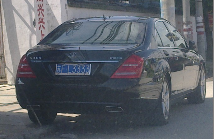 南通如东县街头实拍车牌靓号