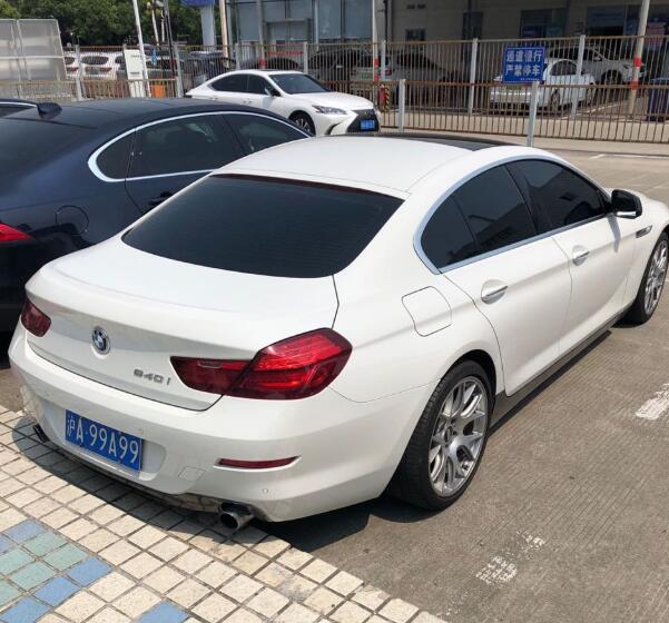 南通开发区实拍宝马640跑车，车牌