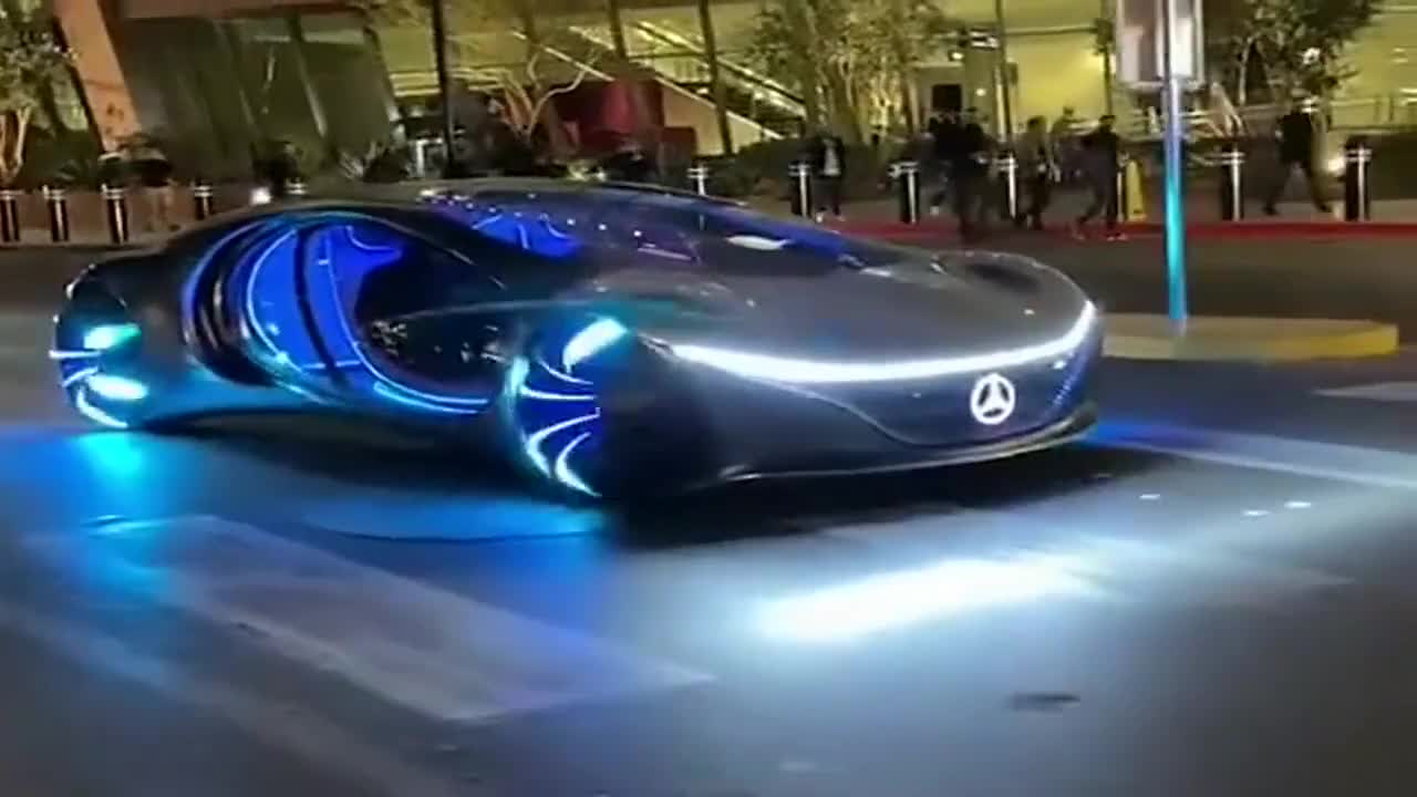 奔驰最新的概念车，简直要帅哭了！座椅跟太空舱一样！