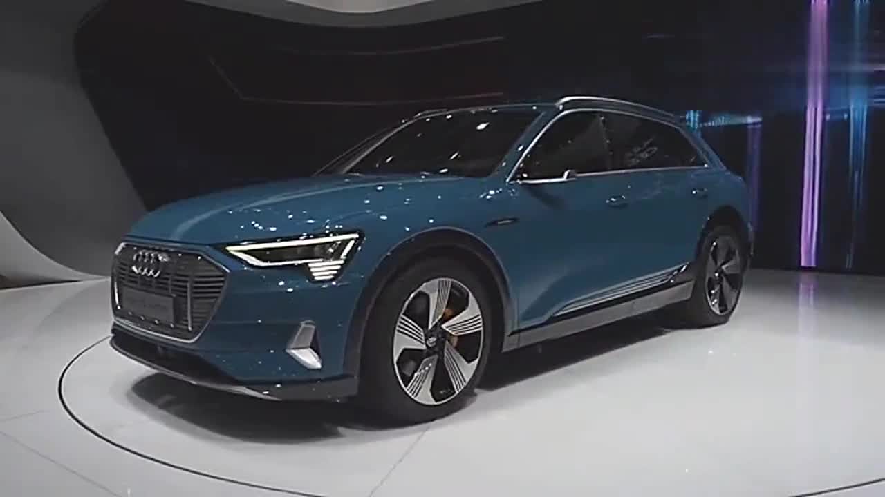 奥迪首款全电动量产车e-tron来了，颜值还不赖