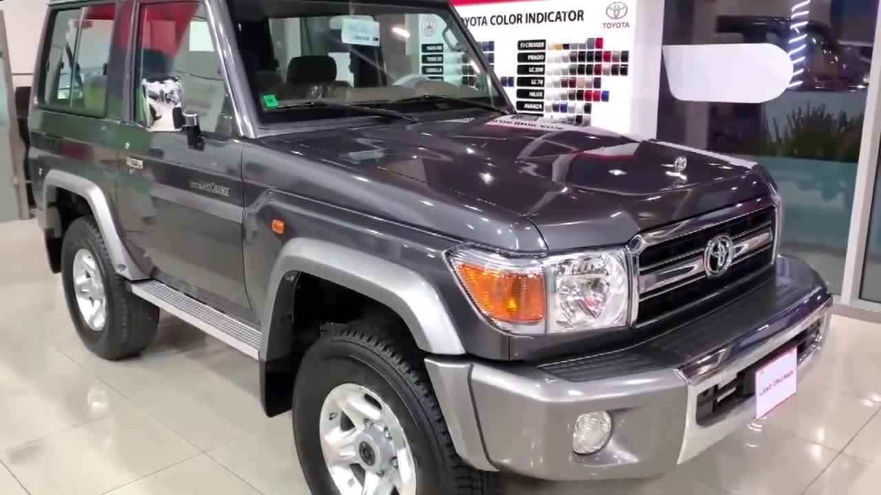 2020款丰田兰德酷路泽两门版到店实拍，经典就是经典，简直太帅了