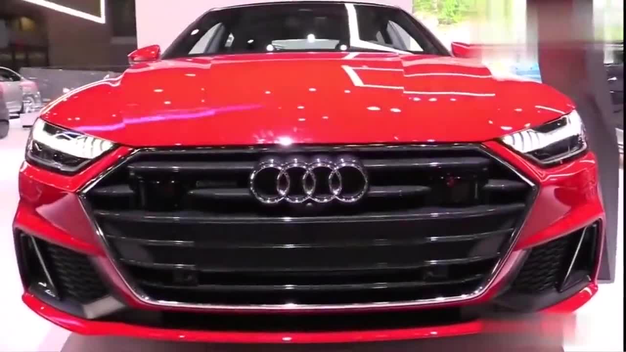 实拍2020款奥迪A7，看完后，要什么奔驰S！！