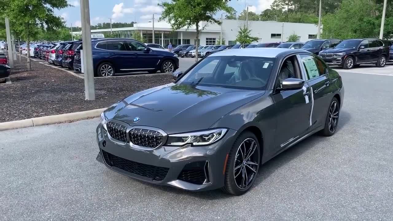 2020款美版宝马M340i到店实拍，内饰怎么样自己看