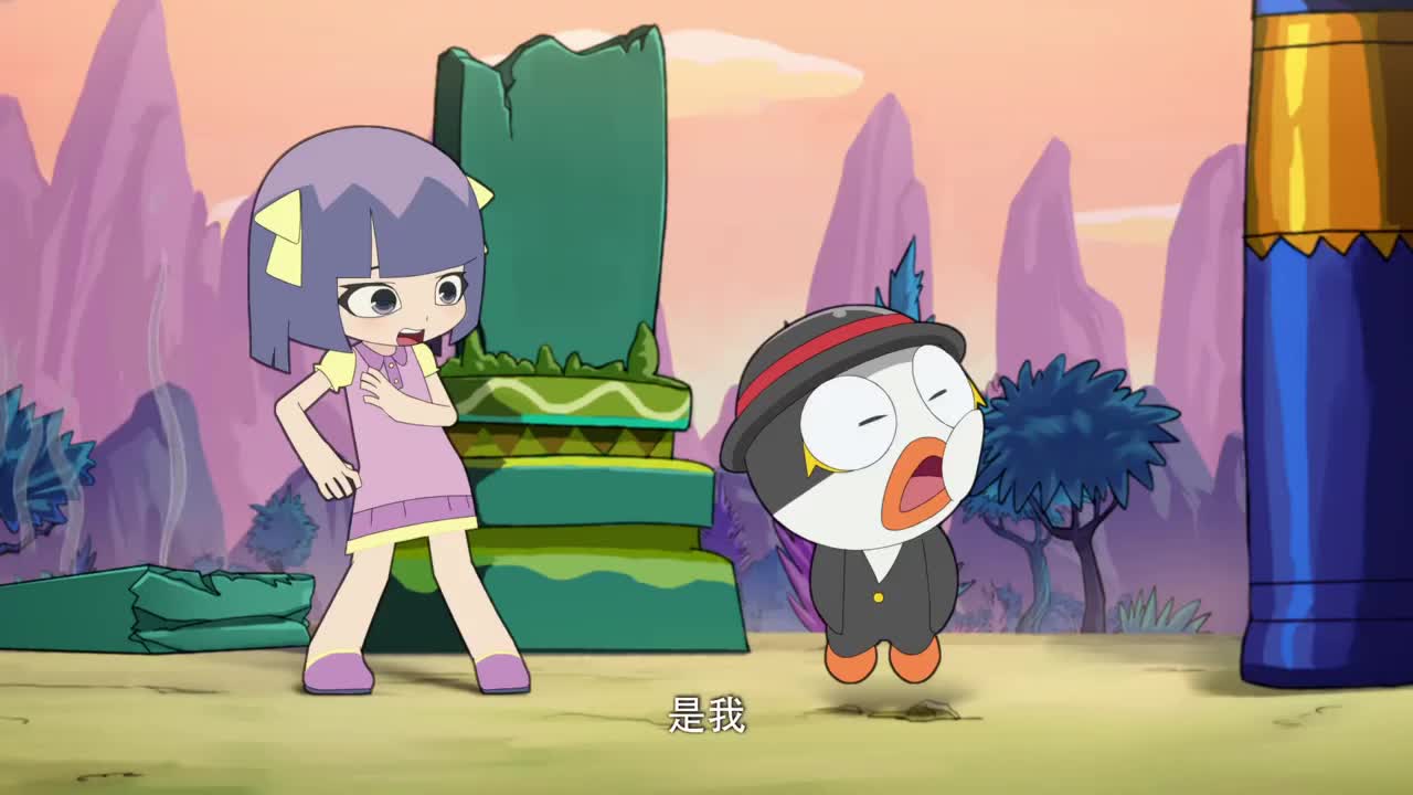 神奇阿呦:怪物长的恐怖,性格超可爱,他们一起哄小孩