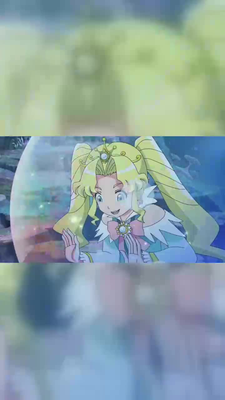 彩俐掉进海里两个精灵抱着哭看到彩俐没事笑了