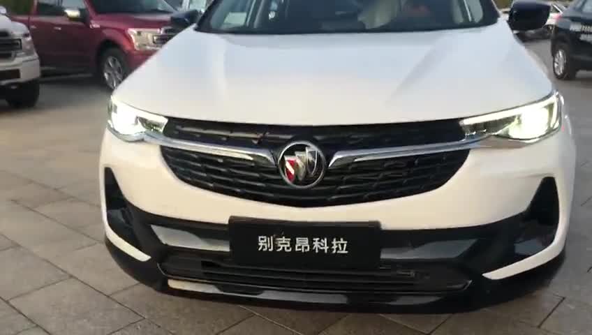 抢鲜看：全新一代别克昂科拉前脸设计，熏黑设计导流口运动化十足