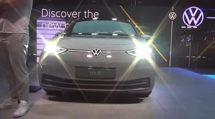 2020款大众ID.3亮相，外观和内饰实拍