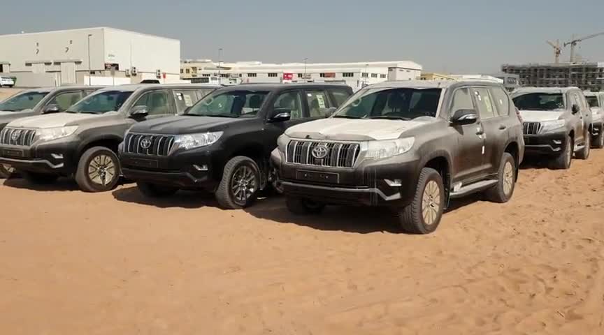 2020款丰田普拉多GXR，外观和内饰实拍