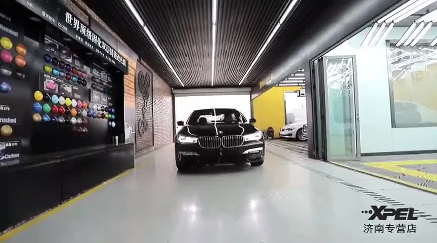 宝马740Li专车专用贴隐形车衣隐形