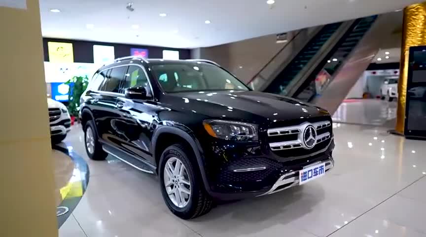 平行进口20款奔驰GLS450，高端SUV感受全新驾乘体