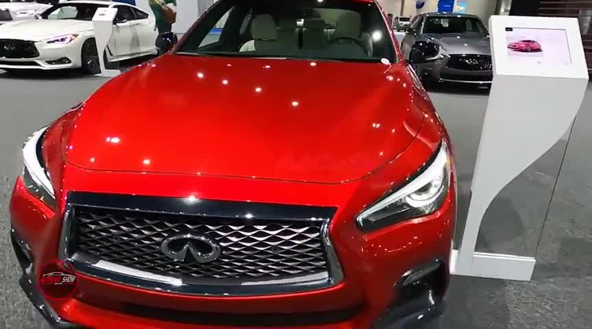 新车展示，2020款英菲尼迪Q50S，外观和内饰实拍