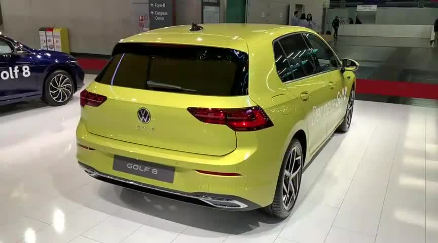 实拍2020款大众高尔夫GOLF，颜值爆表，不要太羡慕！