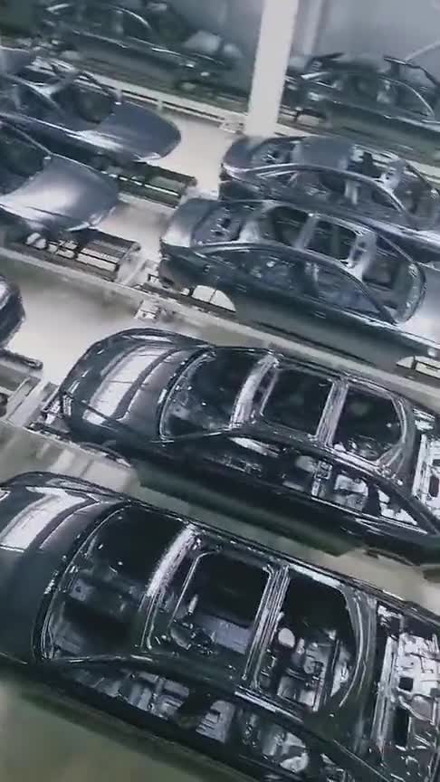 实拍一汽大众生产线，看到这整齐化一的规模，长见识了！