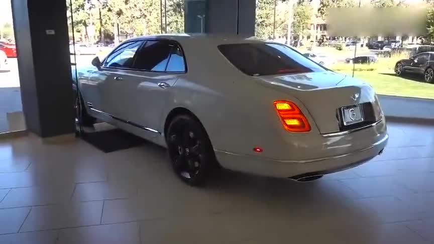 宾利慕尚到店实拍，近距离感受下