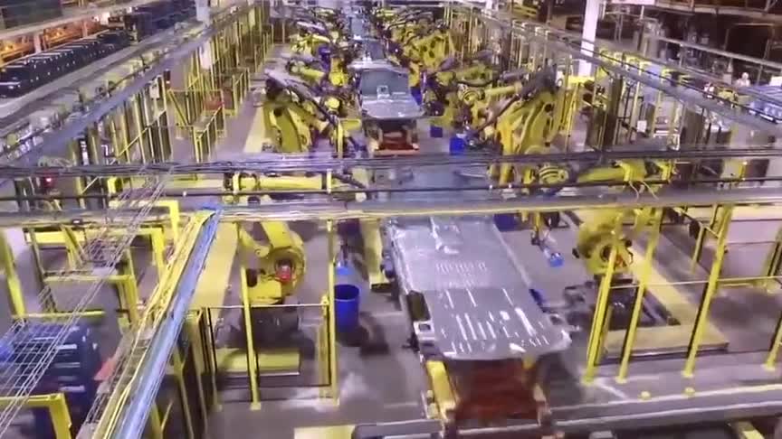 福特海外生产线实拍，带你看看汽车是如何制造的？