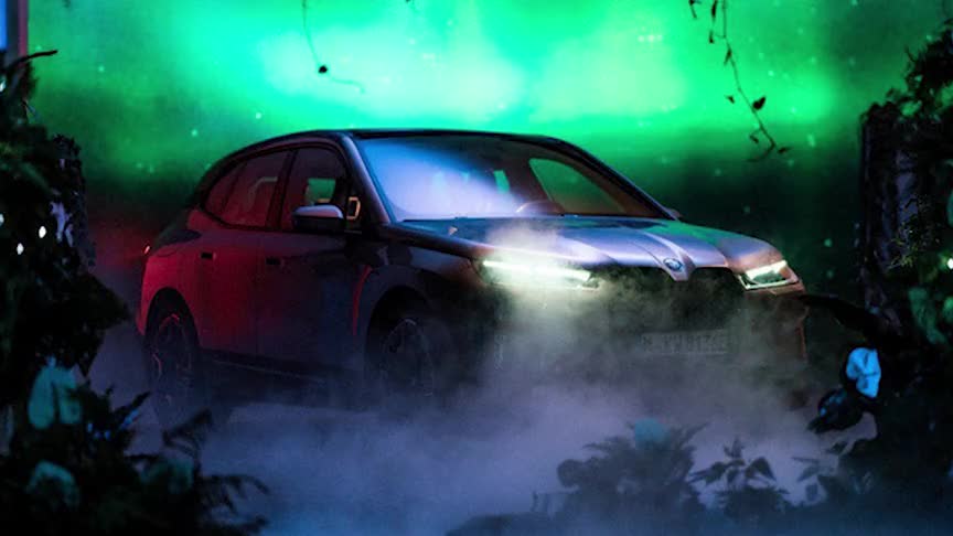 宝马全新iX细节披露！搭全新一代iDrive系统还有曲面双联屏