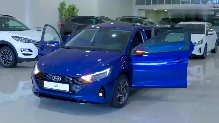 高清实拍全新现代I20详细了解