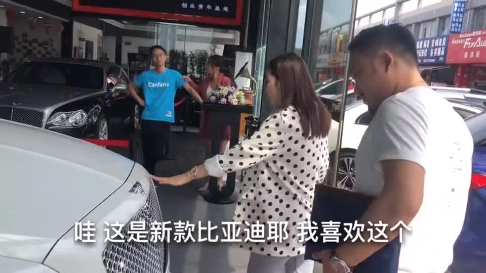 我要买新款比亚迪