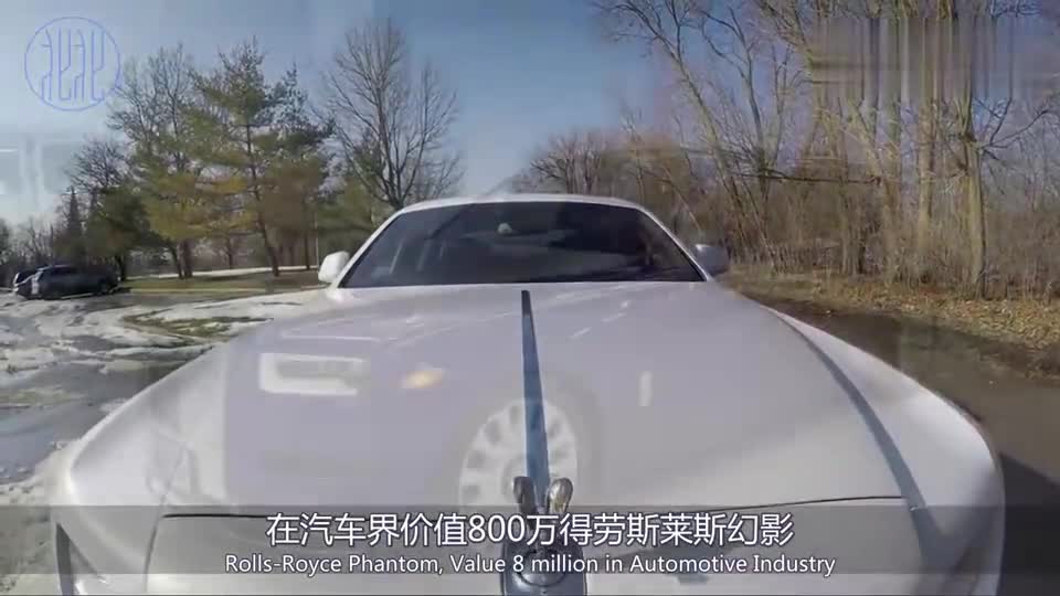 劳斯莱斯幻影轮胎为何值80000块？老外用角磨机切开，看完好心疼
