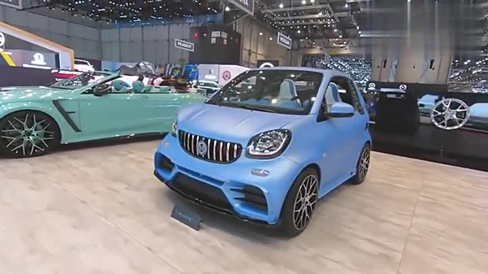 实拍奔驰Smart改装升级版，颜值爆表，是你的菜么